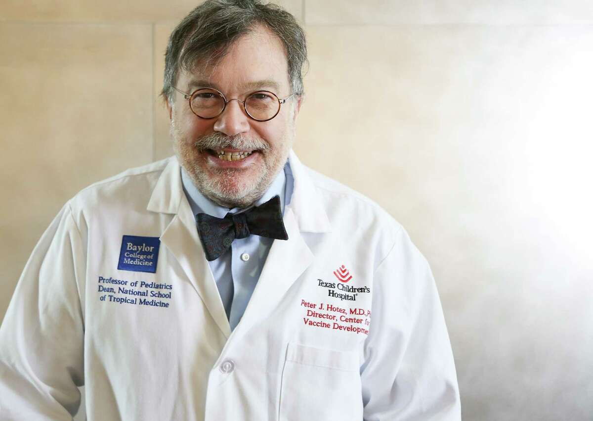 Dr. Peter Hotez, dean of the National School of Tropical Medicine at Baylor College of Medicine and co-director of the Center for Vaccine Development at Texas Children’s Hospital