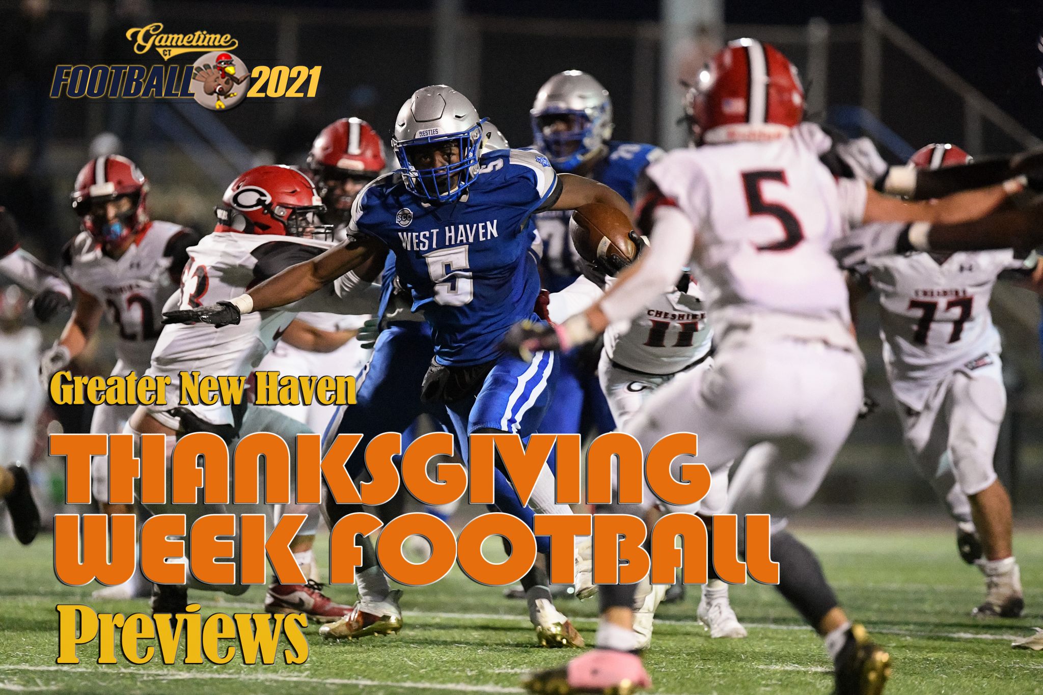 Football capsules for Thanksgiving football games in Greater New Haven 2022