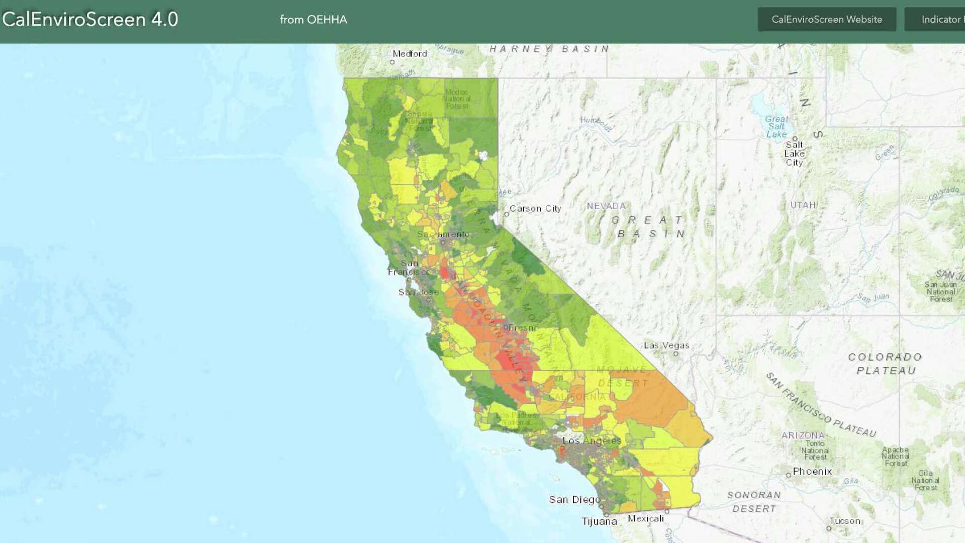 CalEnviroScreen directs billions of dollars to California communities ...