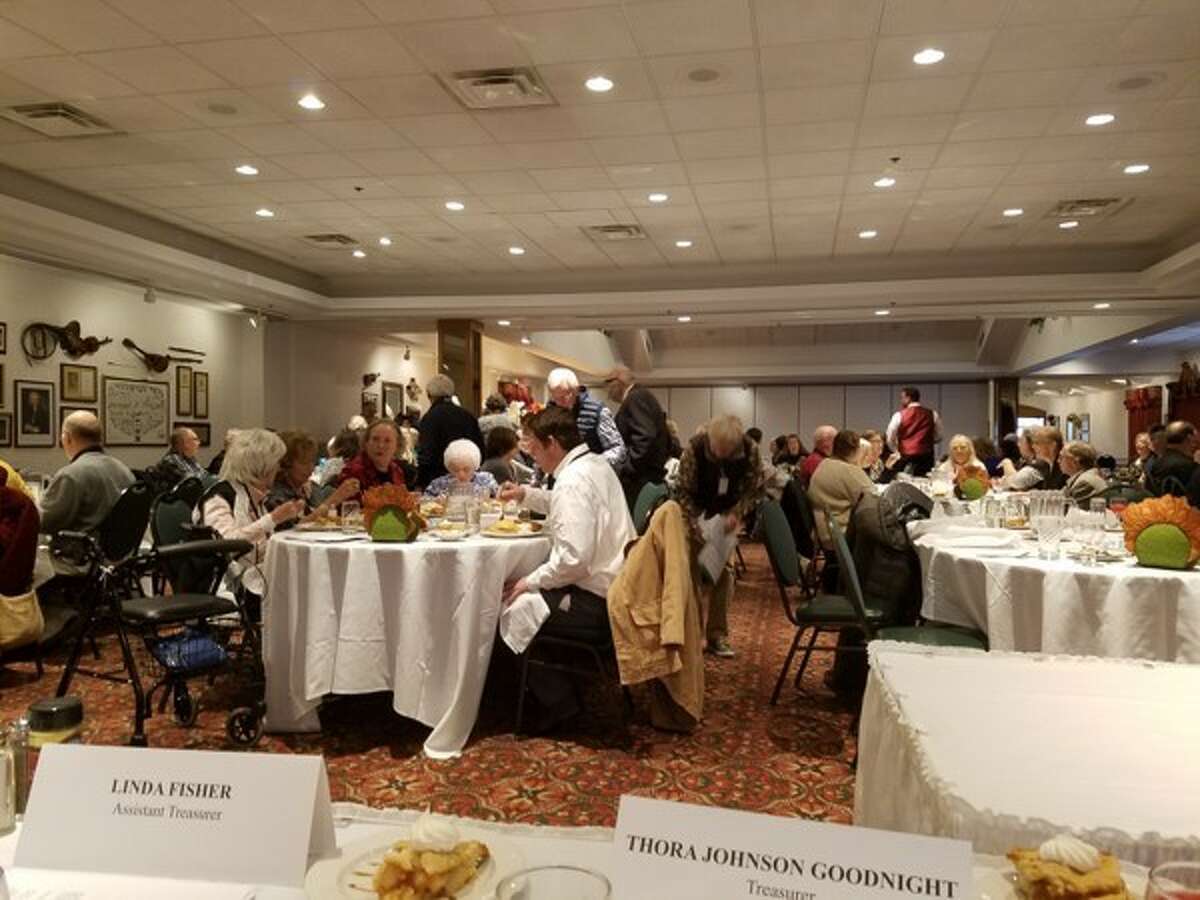 The Society of Mayflower Descendants in Michigan recently gathered at the Bavarian Inn Conference Center in Frankenmuth. (Photo submitted)