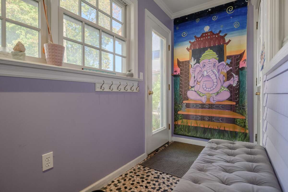 The house at 241 Greenwood Ave. in Bethel is a mixed-use space on the market for $774,000.