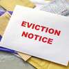 Eviction notice in the post.