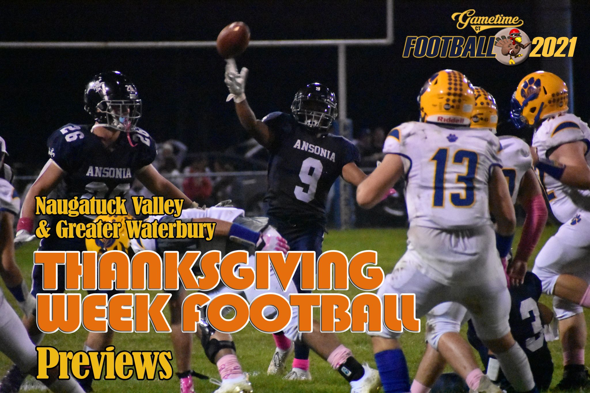 2021 Naugatuck Valley & Greater Waterbury Thanksgiving Week football  previews