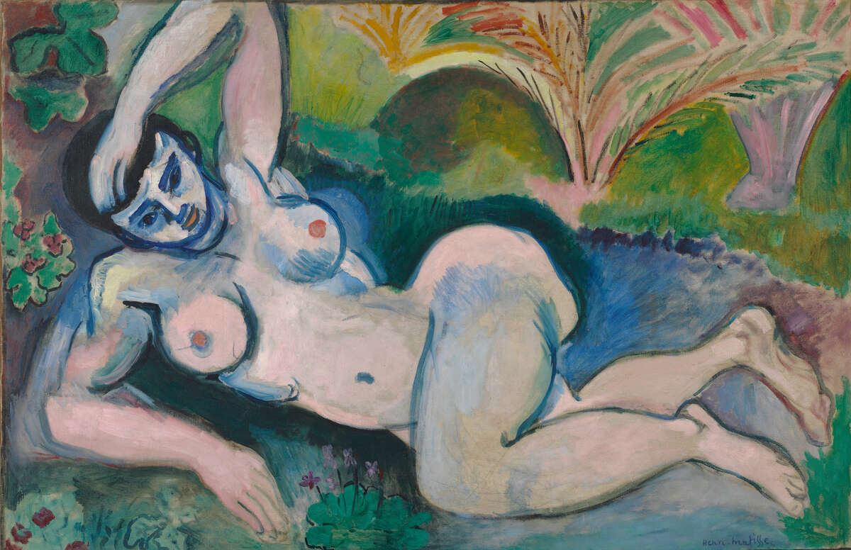 Henri Matisse's "Blue Nude," 1907.