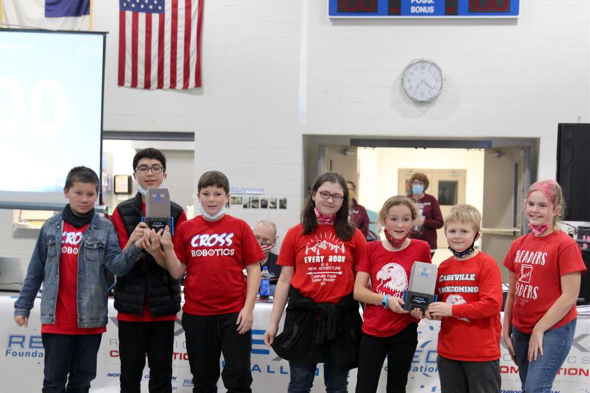Student robotic teams from all over the county competed in Pigeon.