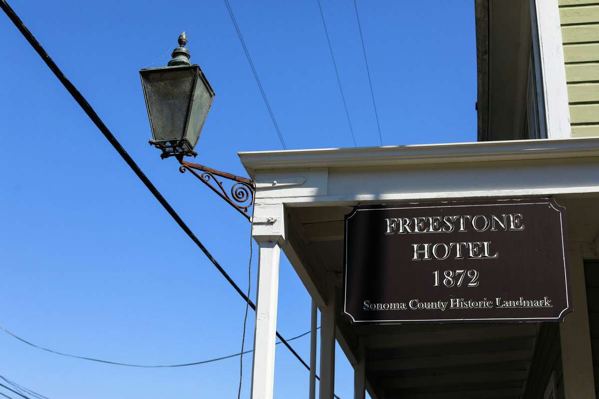 The exterior of the Freestone Hotel, located at 306 Bohemian Highway. Lowell Sheldon is one of the co-owners of an upcoming hotel and restaurant opening in the historic building.