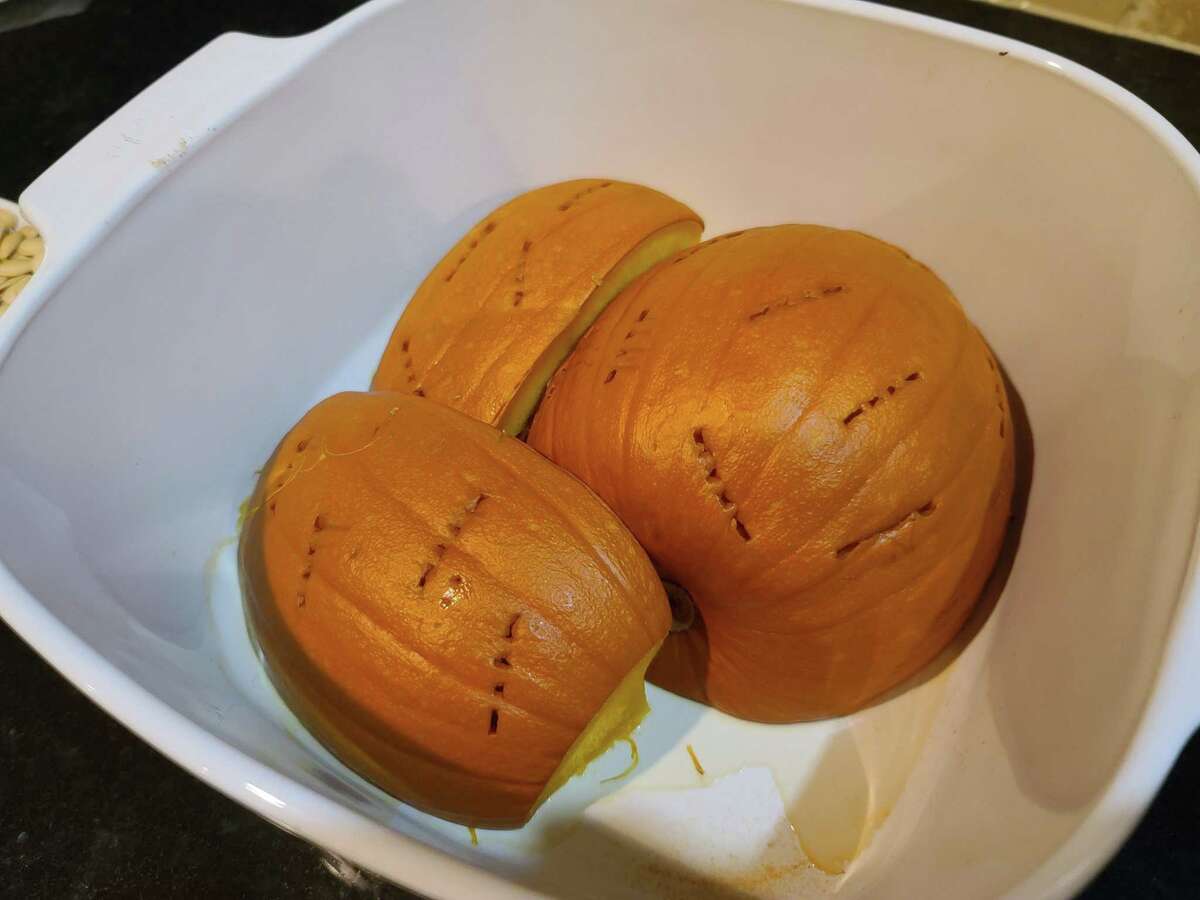 Just before Thanksgiving, it's not too late to use your pumpkins