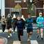 Members of the Valley Forge Running Club meet for their weekly 6 mile run at Winfield Street Coffee in downtown Stamford on Saturday November 20, 2021.