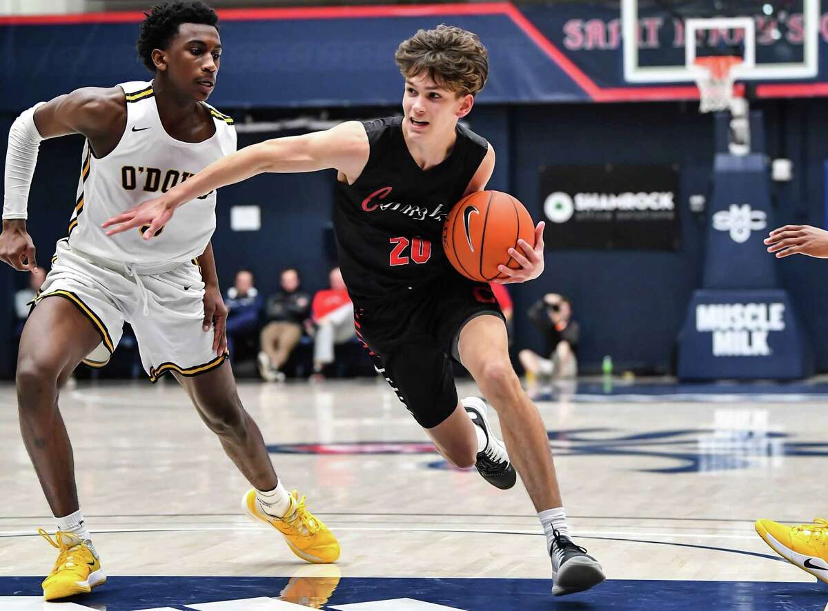 Aidan Mahaney was The Chronicle’s 2019-20 Metro Player of the Year and is a recent St. Mary’s College-signee.