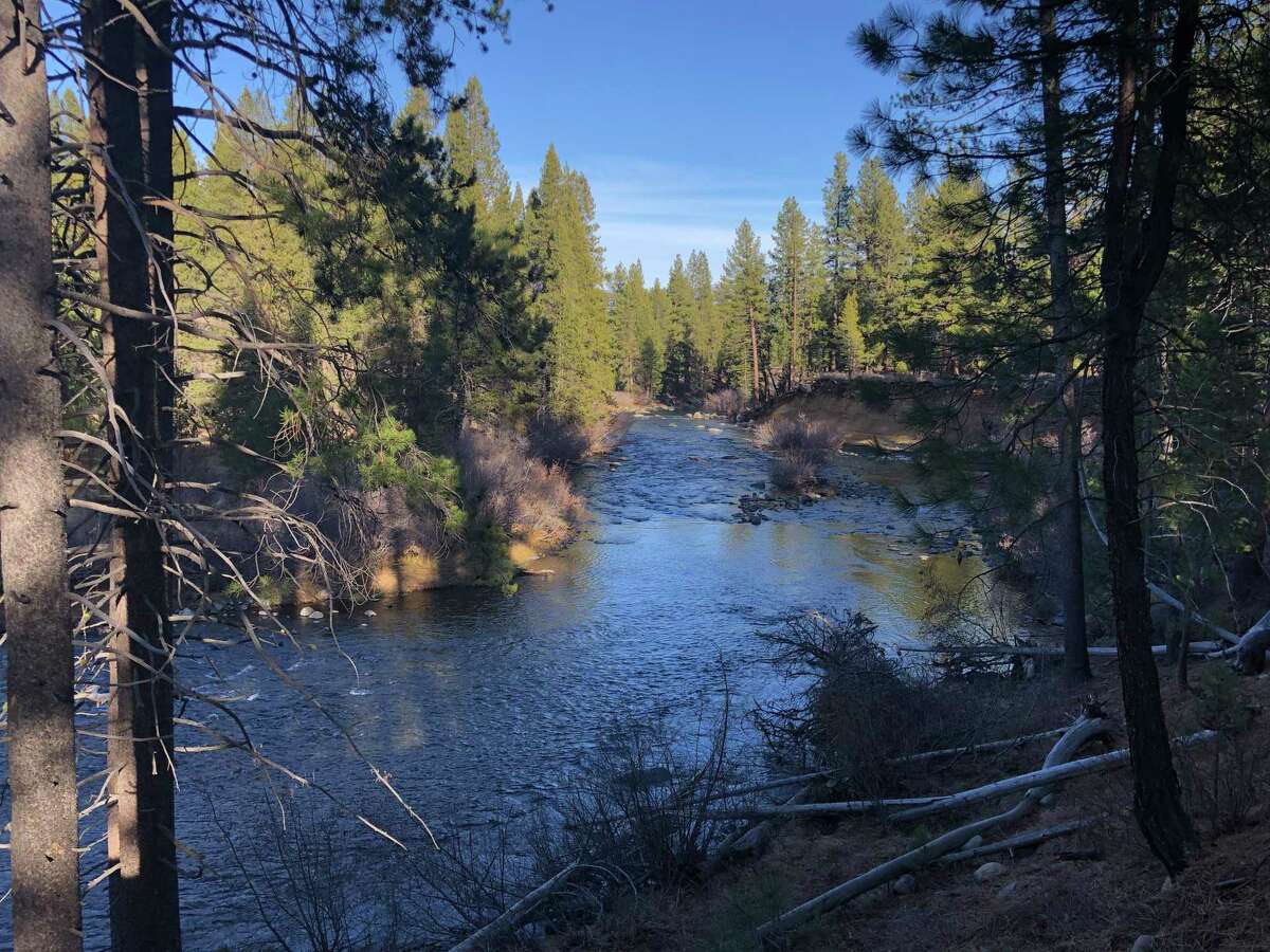 Truckee's scenic Legacy Trail runs along the Truckee River.