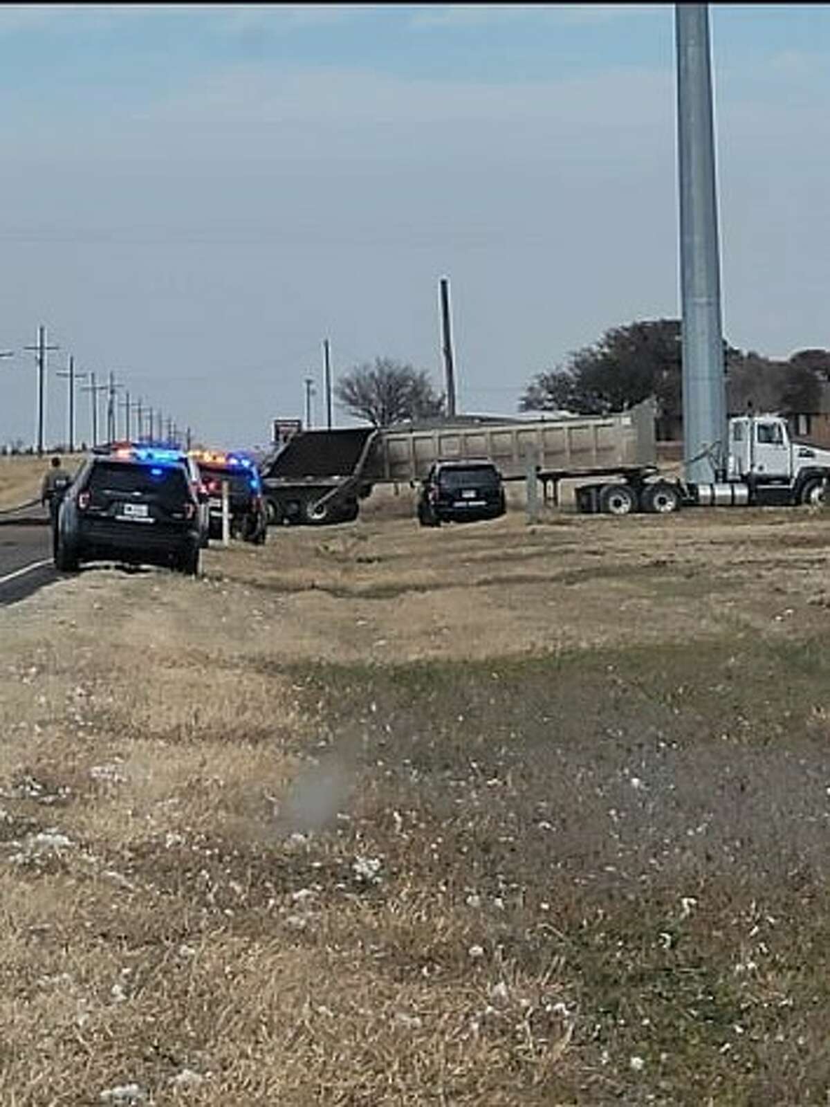 One man is dead and another injured after a crash just north of Cotton Center Wednesday morning (Nov. 24, 2021). 