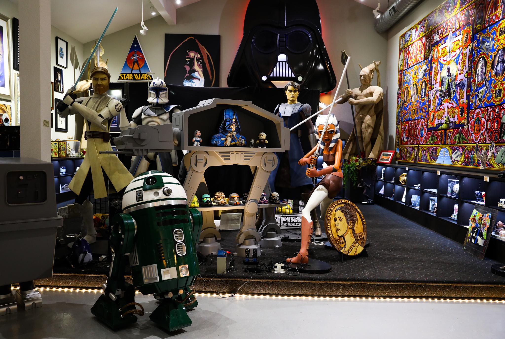 Flat Stanley's Phantasmagorical Visit To Rancho Obi-Wan: Star Wars Heaven!