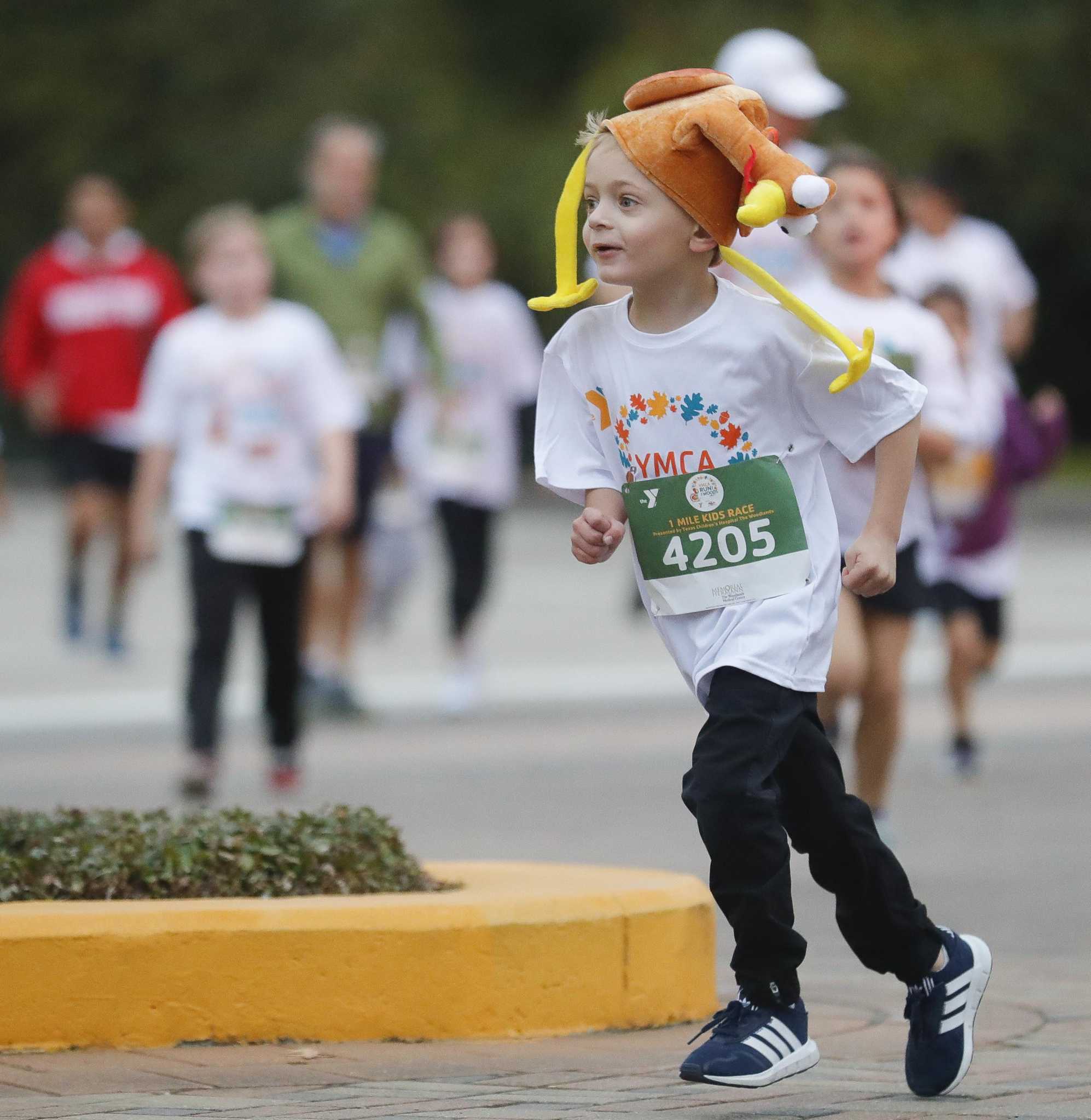 Scenes from The Woodlands Turkey Trot