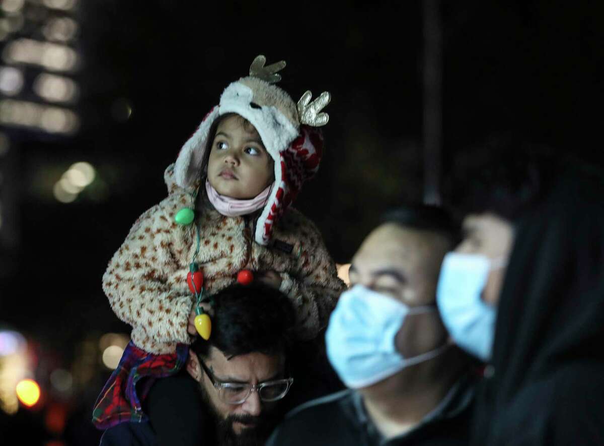Houston tree lighting in Uptown Thursday ushers in holiday season