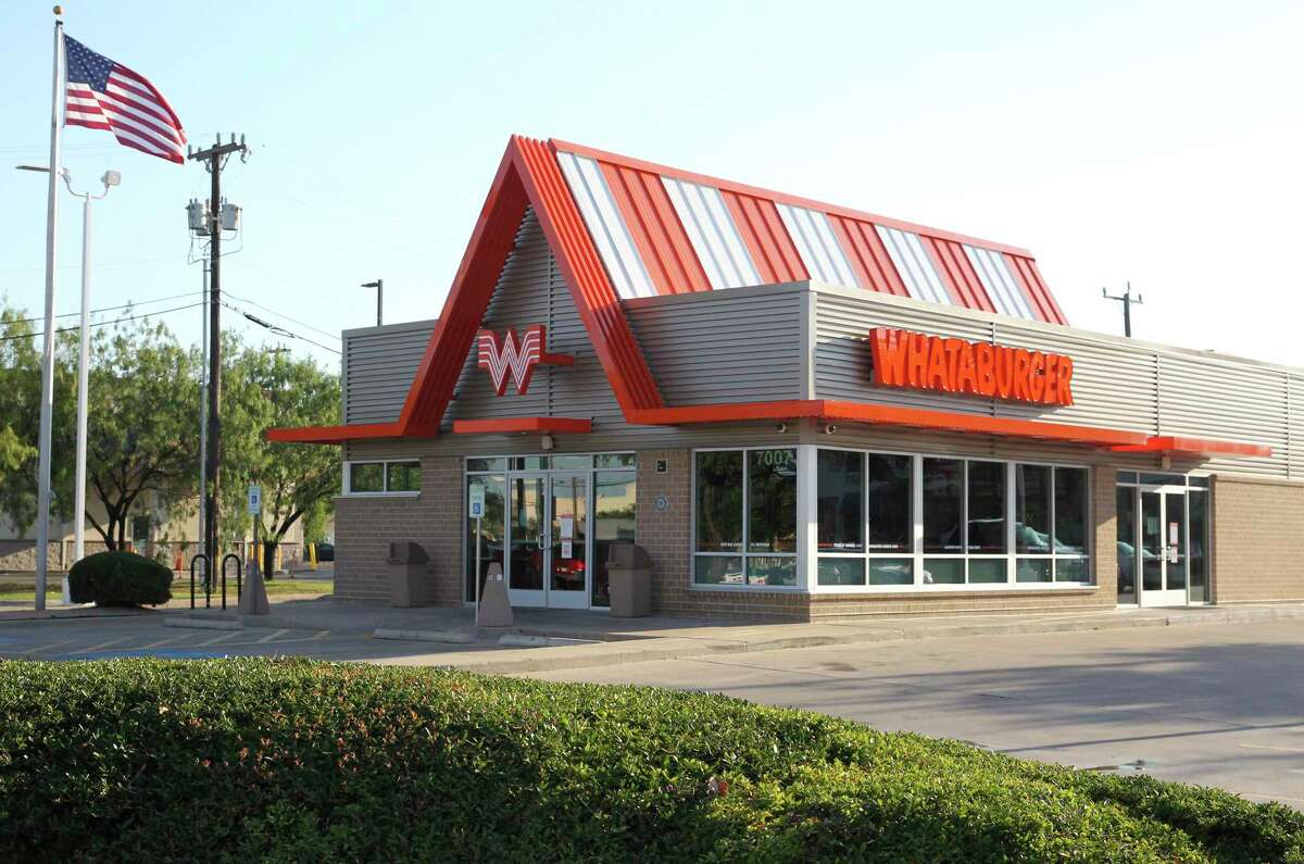 The Whataburger restaurant at Nacogdoches and O’Connor was remodeled in 2020.
