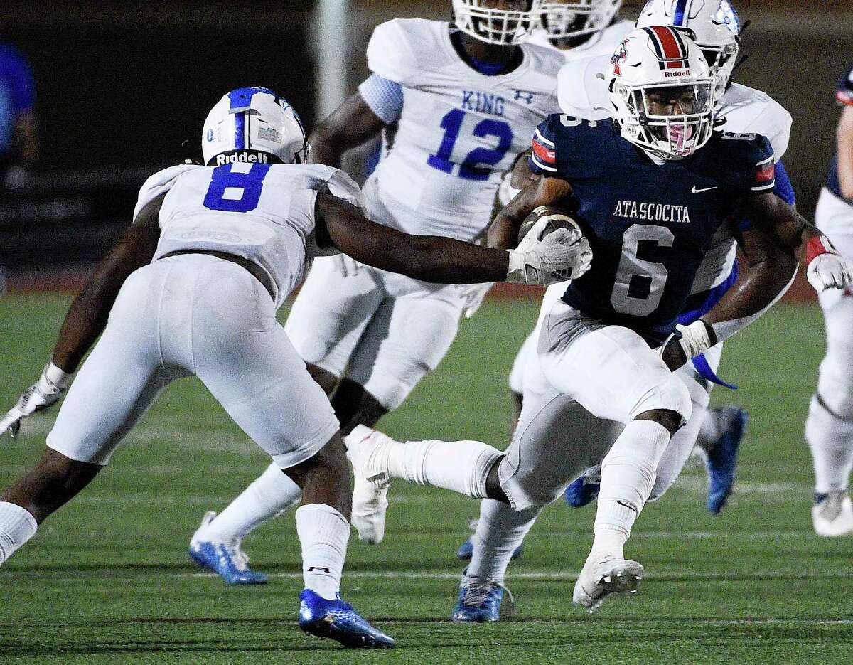 Football: Atascocita’s Winfield running wild his senior season