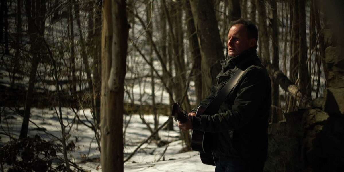 Glenn Edward Hall, originally from Bethel, recently shot a music video for his new song “Winter With Old Put” at Putnam Memorial State Park in Redding, Conn. November, 2021.