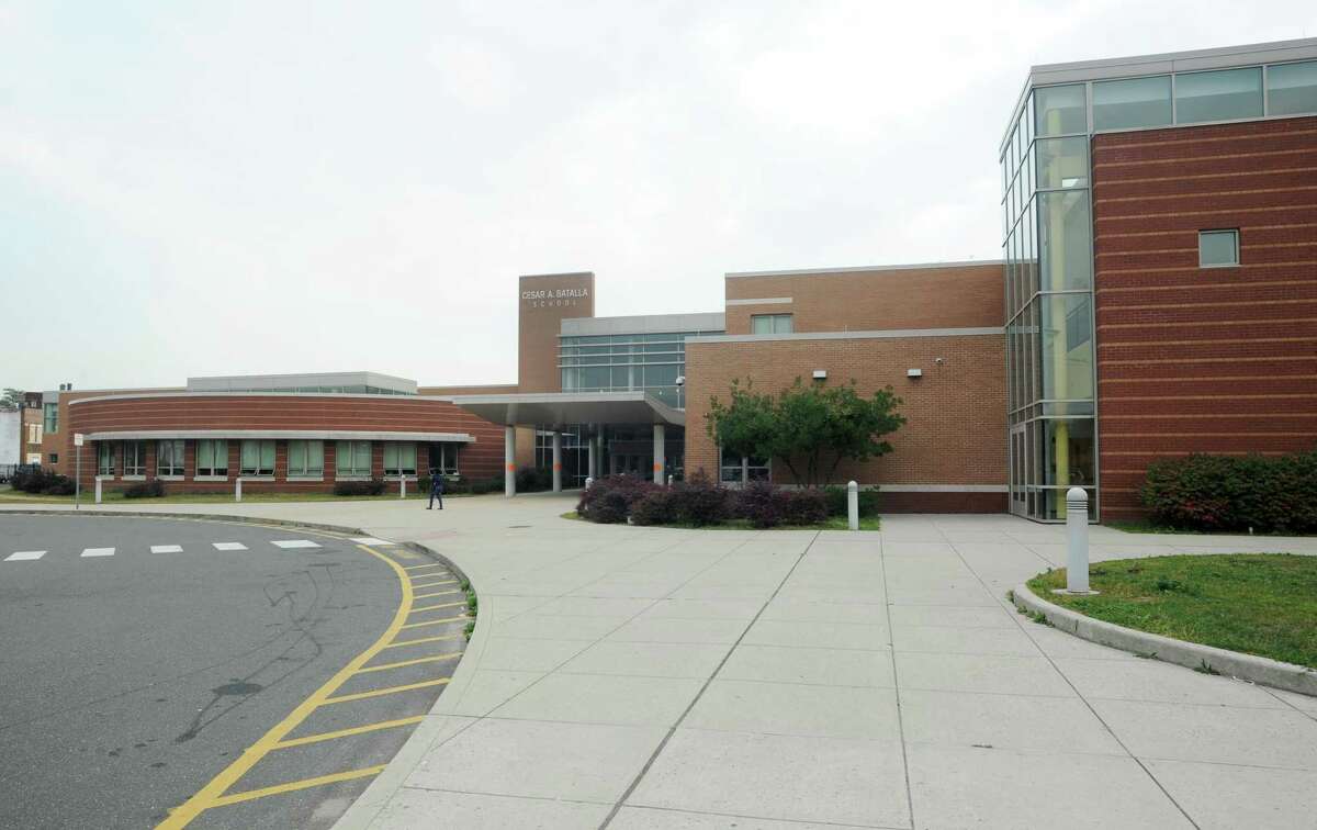 File photo of Cesar Batalla School in Bridgeport, Conn. on Friday, Oct. 4, 2013.