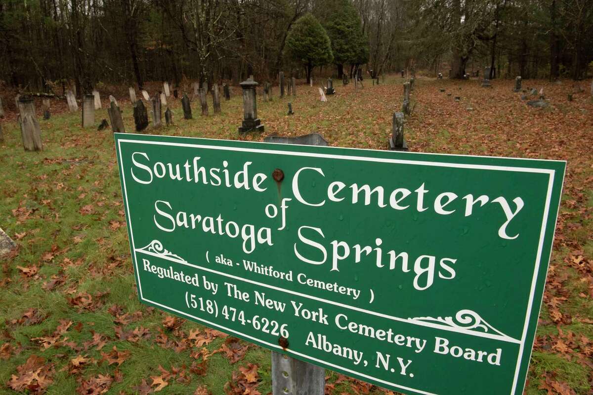 Southside Cemetery of Saratoga Springs where Revolutionary War soldiers are buried on Friday, Nov. 26, 2021 in Saratoga Springs, N.Y.