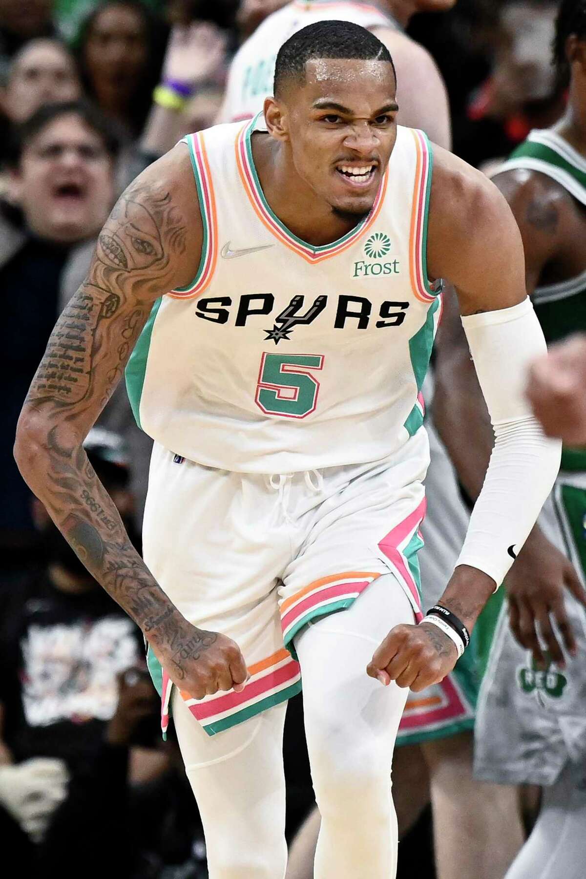 spurs jersey dejounte murray