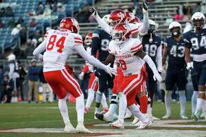 UConn football blasted by No. 19 Houston in season finale