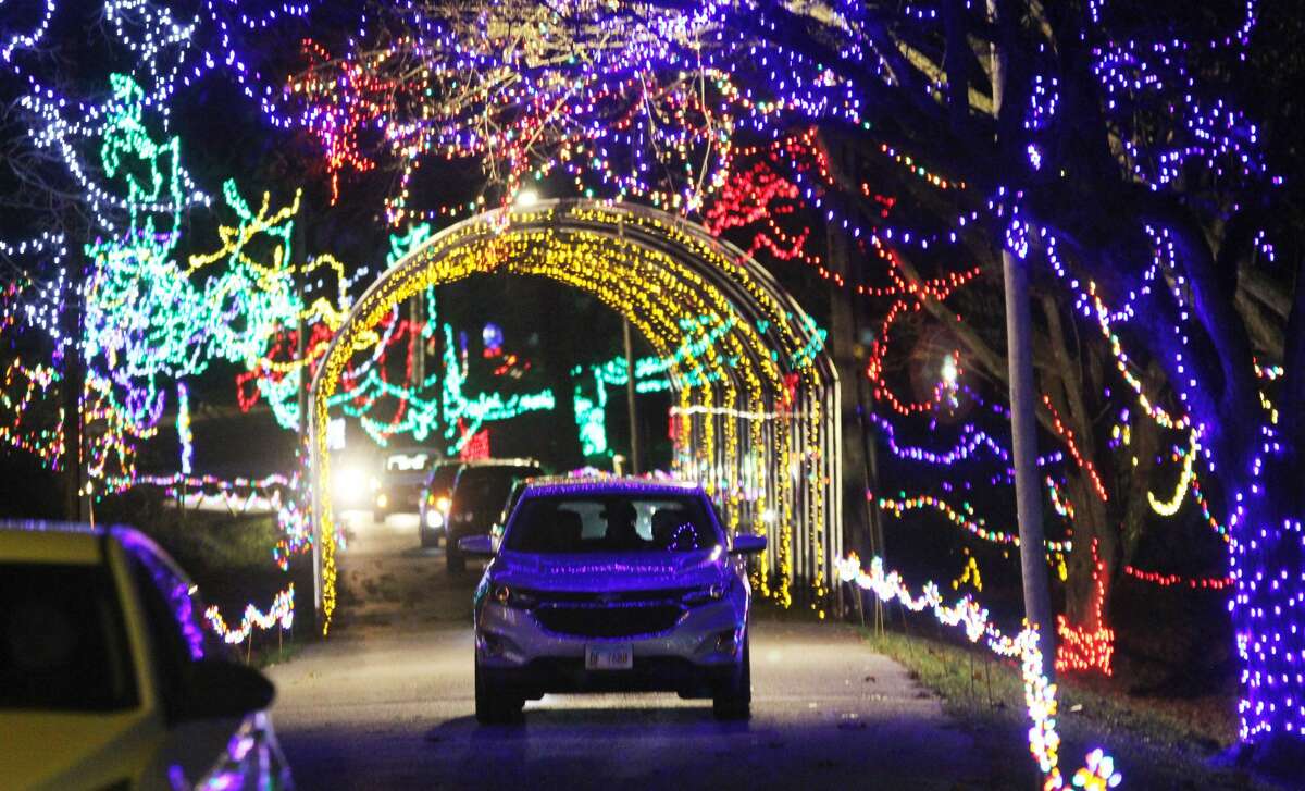 Christmas Wonderland in Alton's Rock Spring Park includes approximately 4 million lights. It continues 6-9 p.m. Mondays through Fridays and 5-9 p.m. Saturdays and Sundays through Dec. 27.