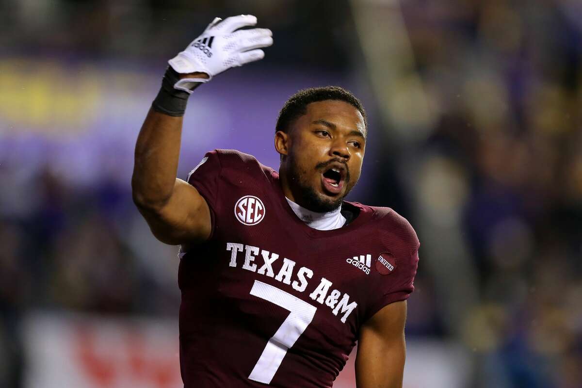 Texas A&M receiver Moose Muhammad, benched for wearing arm sleeves Saturday at Auburn, will be available for Saturday's game against UMass.