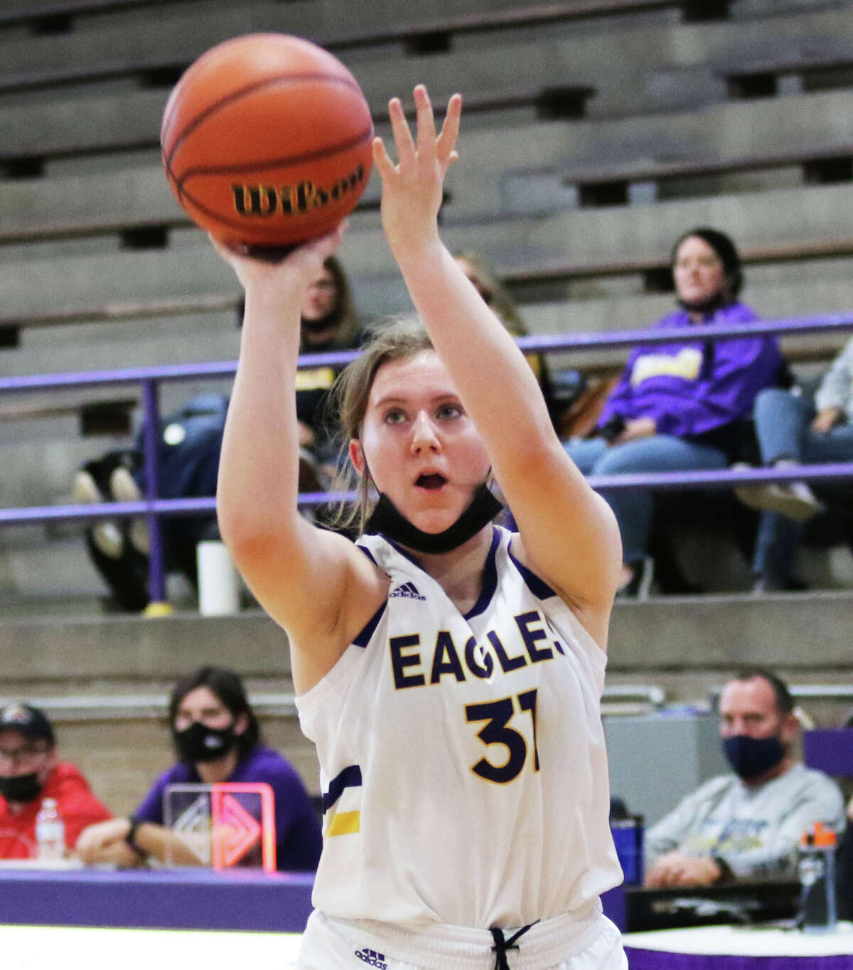 Olivia Durbin was one of three Eagles to earn all-tournament honors after CM's win over Rochester on Saturday night finished another 5-0 run to the Taylorville Tourney title.