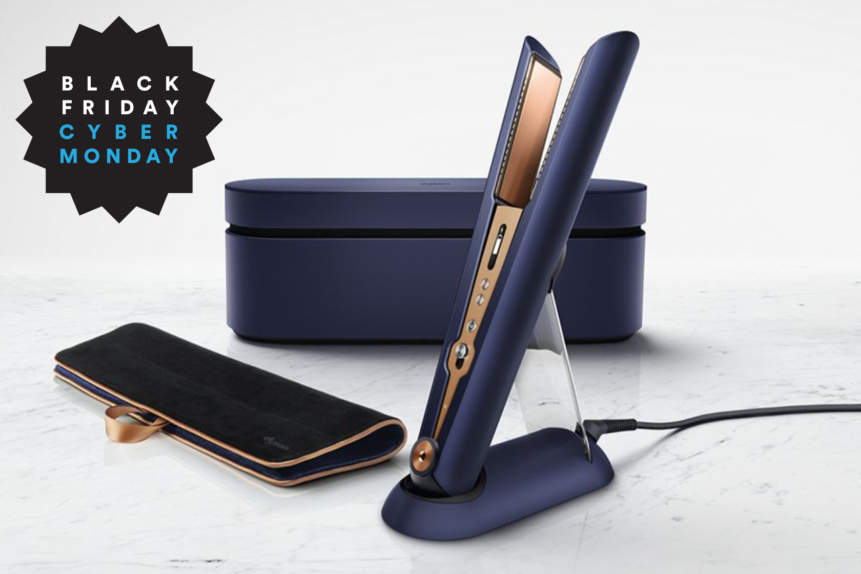 The Dyson Corrale hair straightener comes with a free gift for Cyber Monday