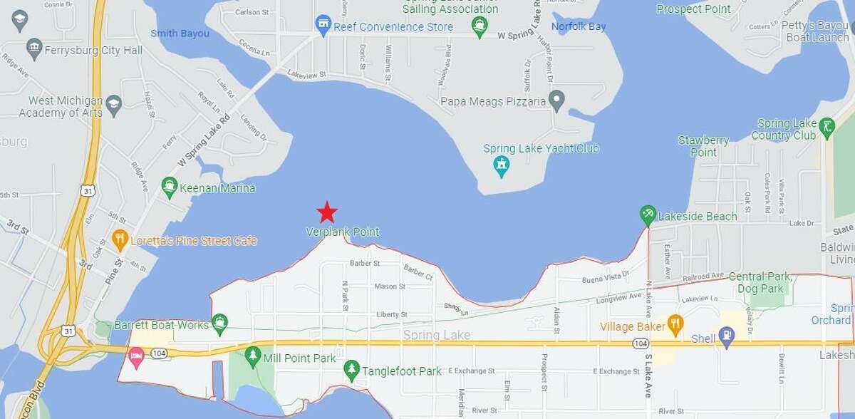 A ship named Manistee that you can see, and one that's still missing