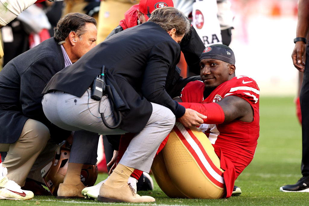 49ers will be without Deebo Samuel and Fred Warner, arguably their 2 best players, vs. Seahawks