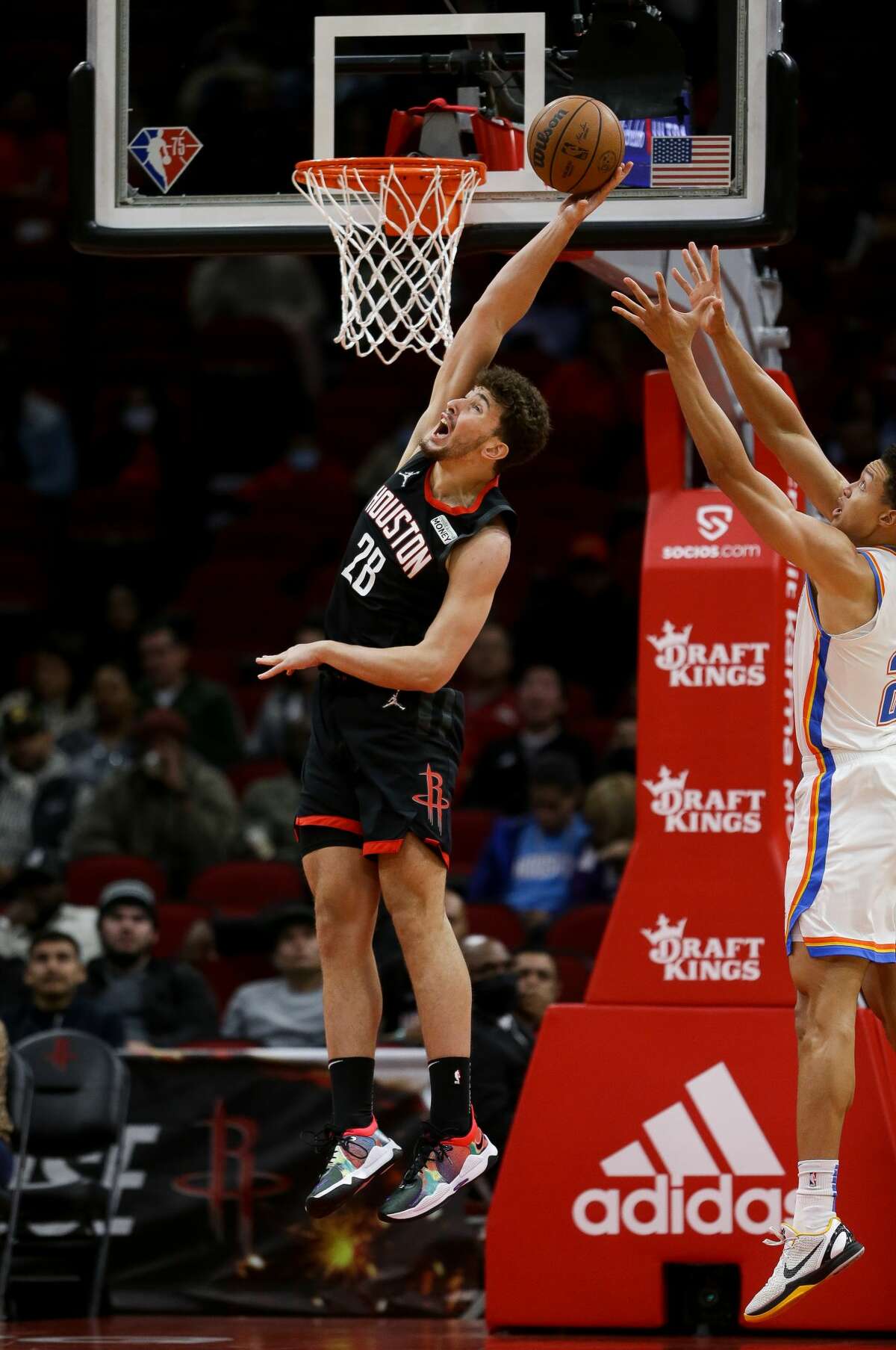 Christian Wood leads Rockets over Thunder for 3rd straight win