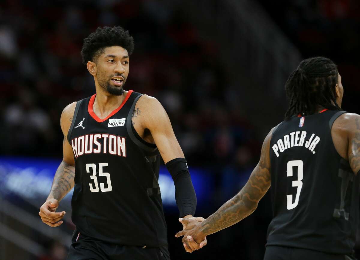 Rockets center Christian Wood, who missed two games with left knee tendinitis last week, says there have been no issues since he returned to the lineup Saturday.