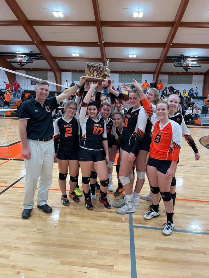 Ubly football and volleyball win third straight regional titles