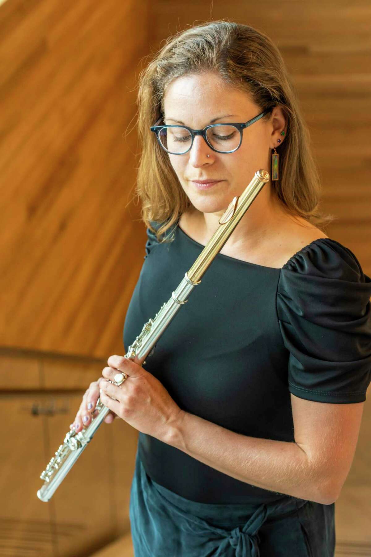 Flutist Jessi Rosinski.