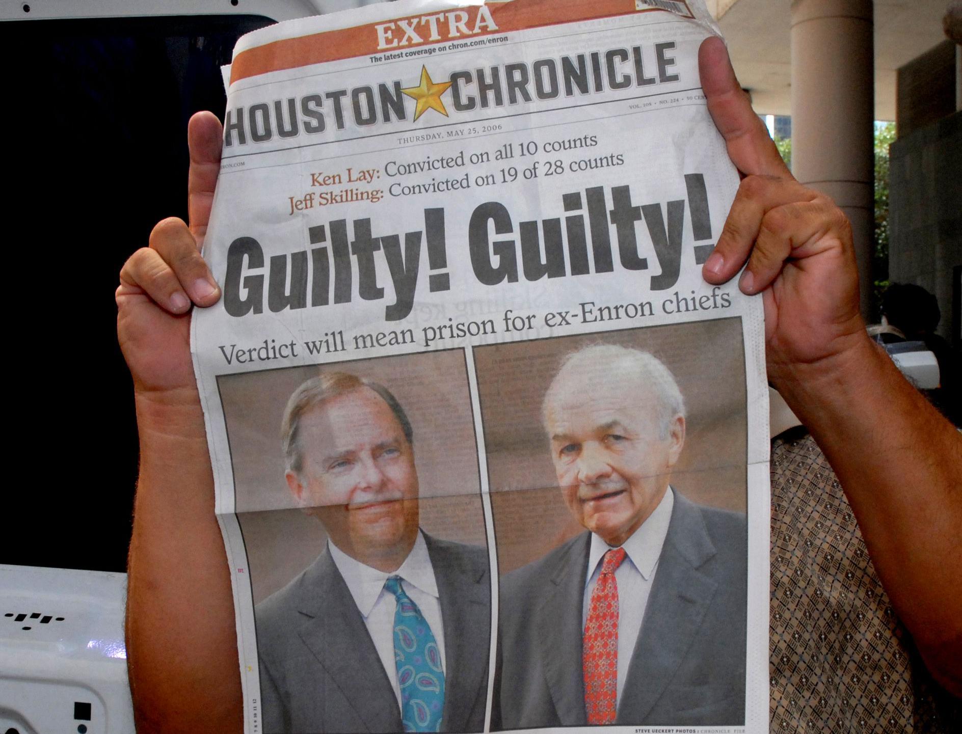 20 years ago, fraud destroyed Enron and ruined lives. Houston