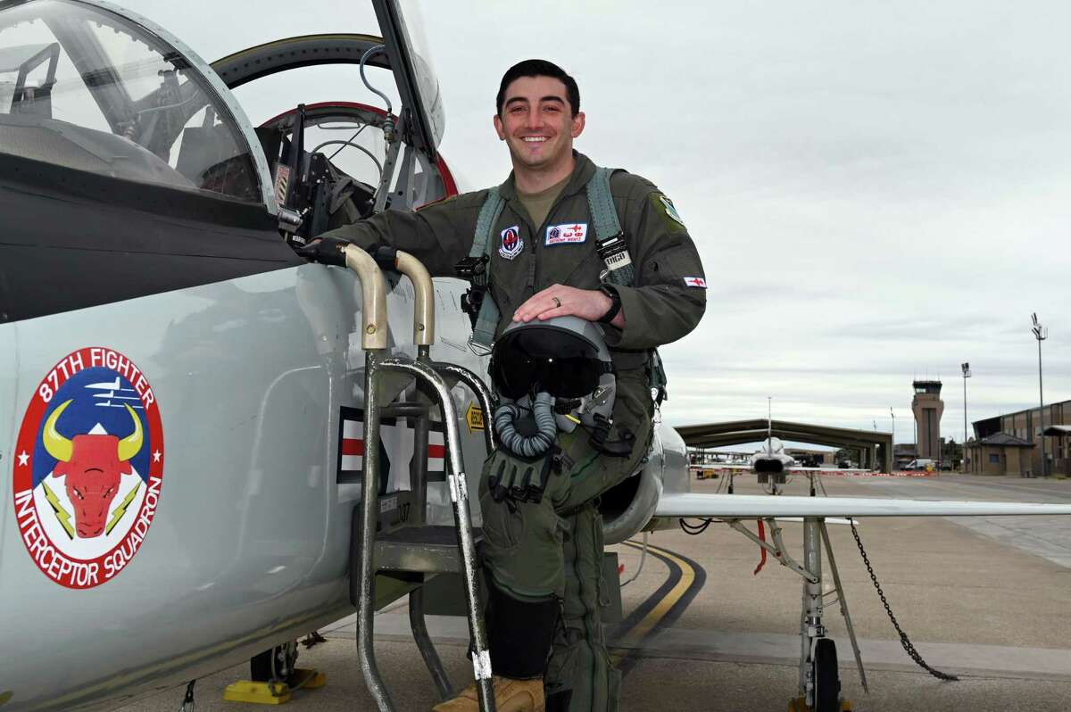 2nd Lt. Anthony D. Wentz, 23, of Falcon, Colo., shown here at Laughlin AFB near Del Rio, was killed in a recent crash of two T-38 training jets. The crash has sparked many questions, but few answers.