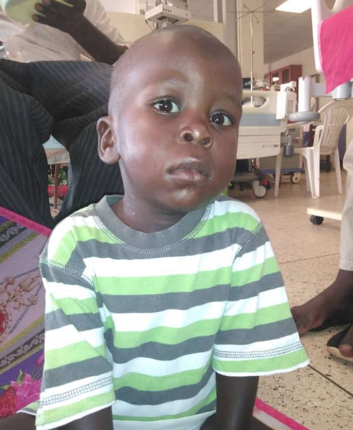 Mark, a toddler living in Uganda, had lifesaving surgery for a hole in his heart thanks to a Malta volunteer with AIDS Orphan Education Trust Uganda who contacted Gift of Life International. Without the surgery, the child would have died.