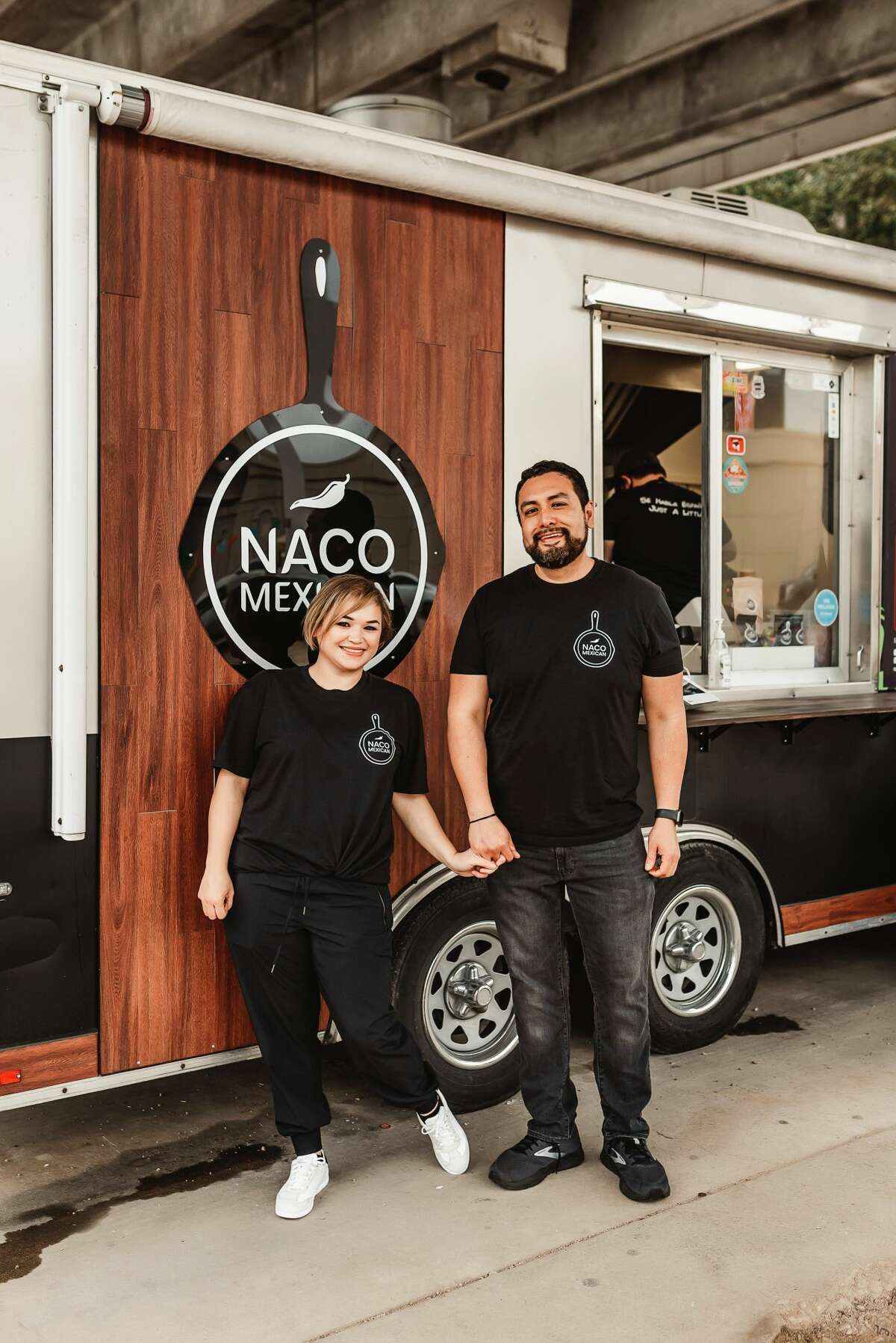 Husband and wife, Francisco Estrada and Lizzeth Martinez, founded Naco as a food truck.