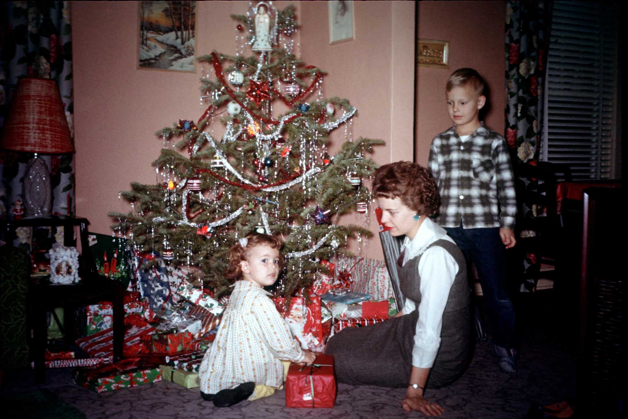 vintage christmas tree