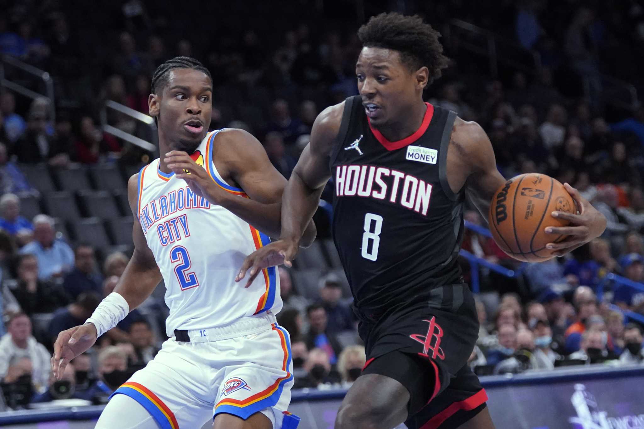 Rockets, Jae'Sean Tate come back to beat the Thunder