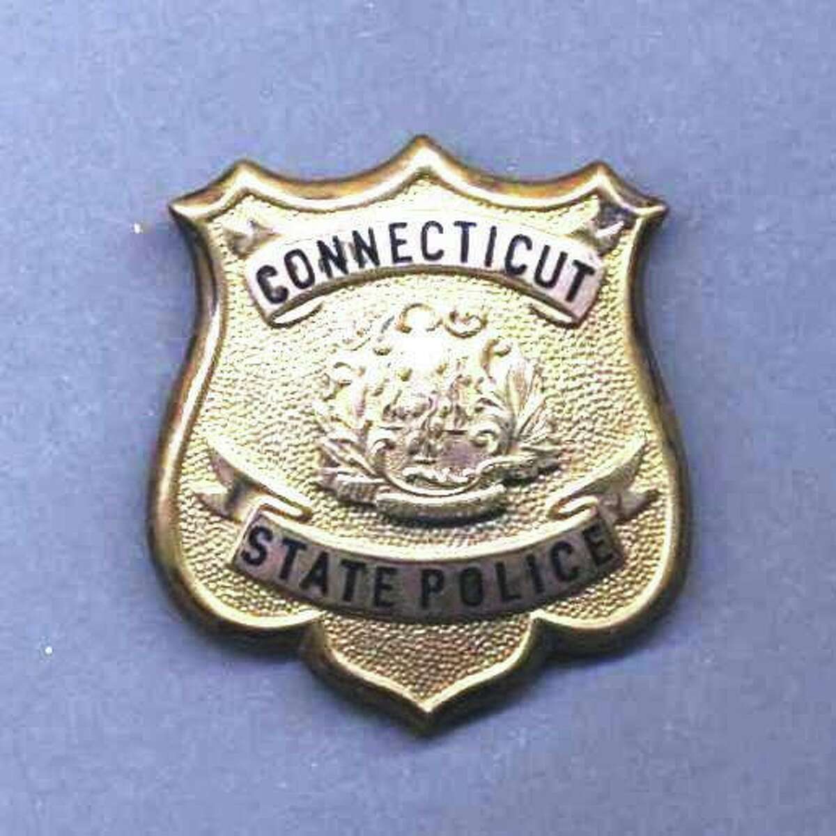 Connecticut State Police badge.