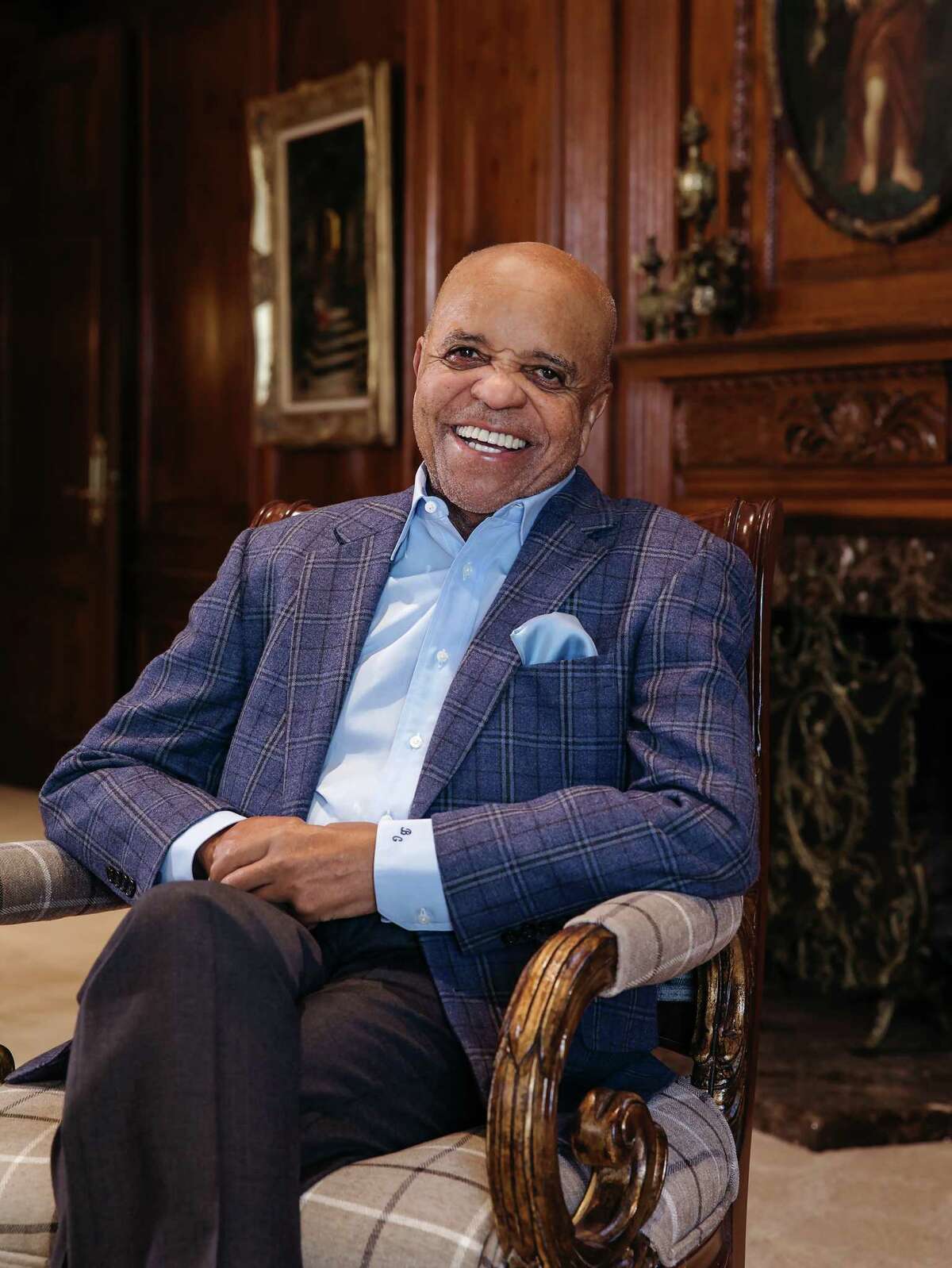Motown Records founder Berry Gordy, at his Los Angeles home in late October, is among this year's Kennedy Center honorees.