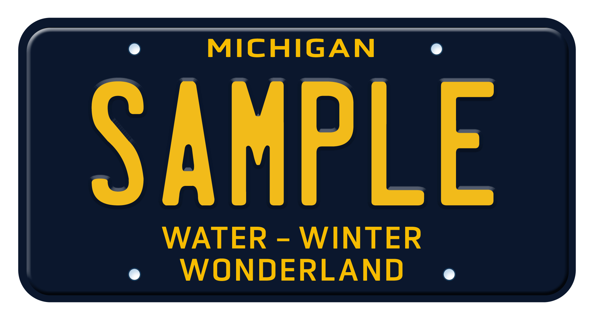 See the iconic, Michigander favorite license plate design back this ...