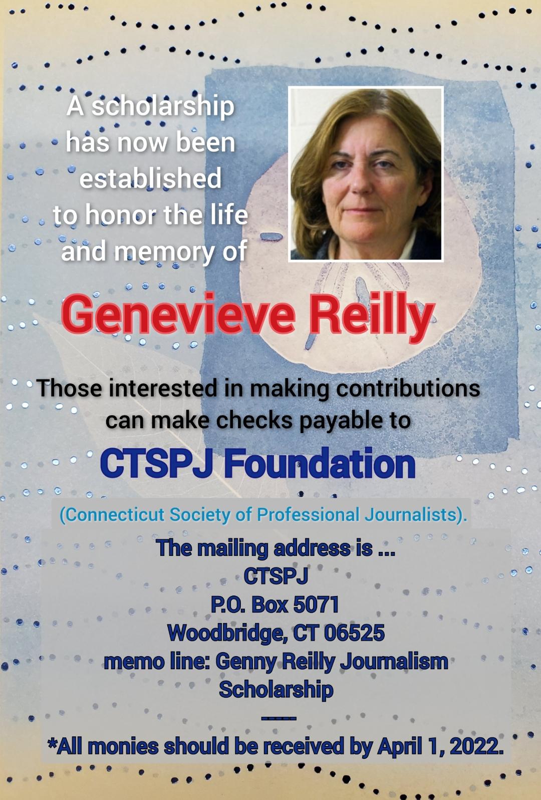Community news: Genny Reilly journalism scholarship starts, and more - Vimarsana News