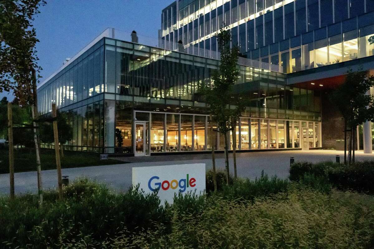 Empty offfices at Googleplex, Google’s campus in Mountain View, Calif. The company announced Thursday that it will delay its plans to bring workers back to the office.