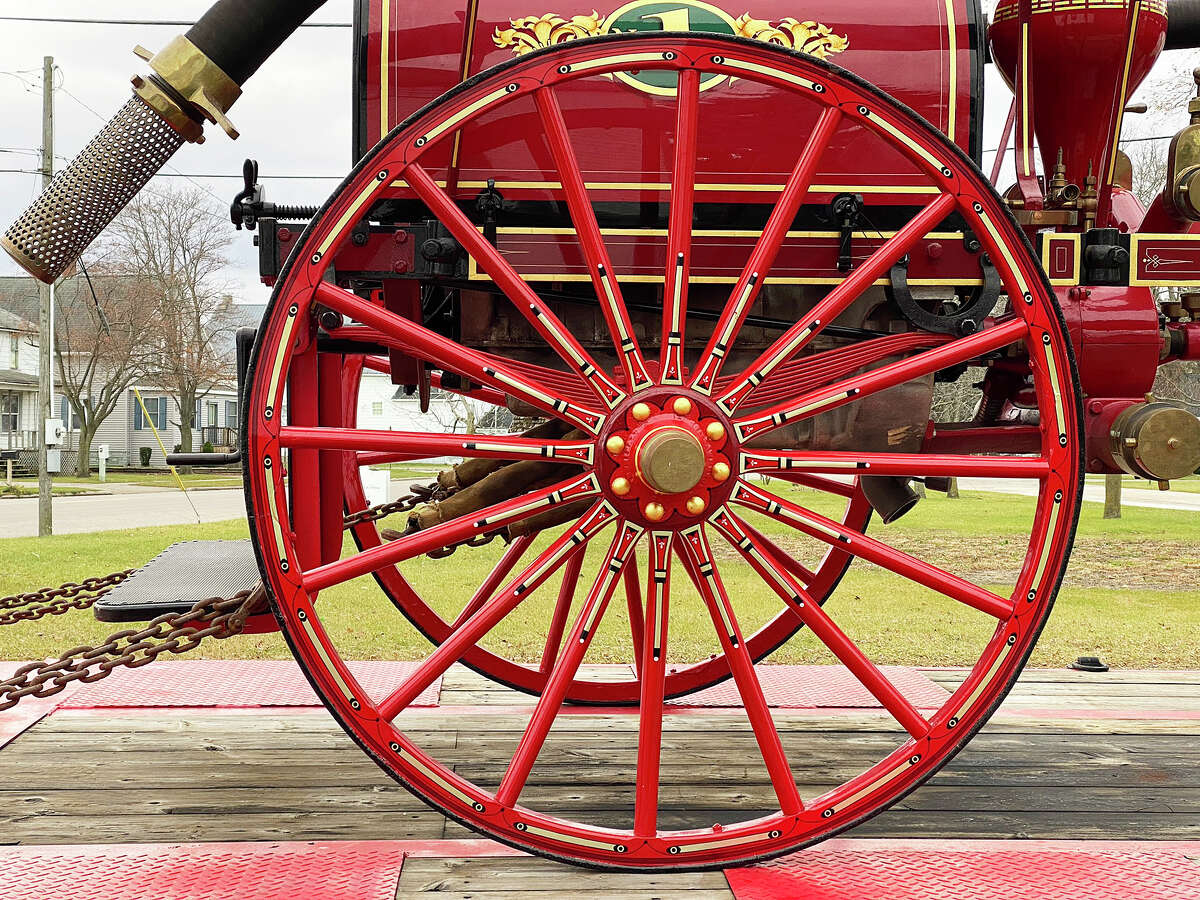 1918 fire engine returns home to Sebewaing