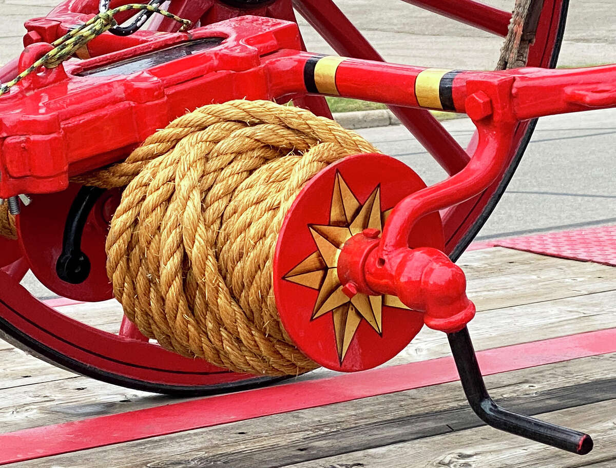 1918 fire engine returns home to Sebewaing