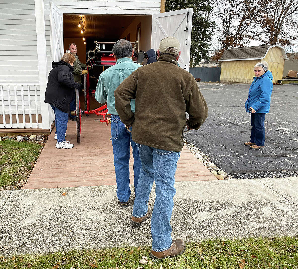 1918 fire engine returns home to Sebewaing