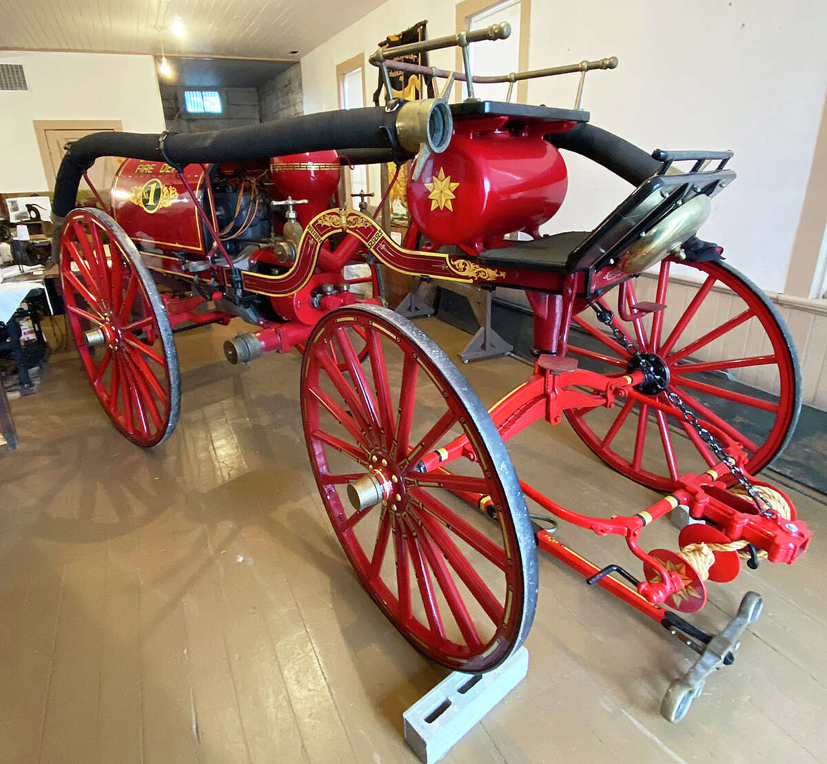1918 fire engine returns home to Sebewaing